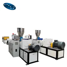 Kunststoff PVC UPVC CPVC Rohrherstellungsmaschine Extrusionsproduktionslinie