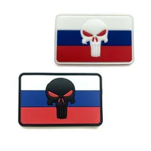 Parche de PVC suave personalizado con gancho y bucle