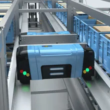 Akıllı Tasarım Çoklu Shuttle Miniload Galvanizli Çelik Raf Otomatik Tek ve Çift Derinlikli Depolama ve Geri Alma Sistemi