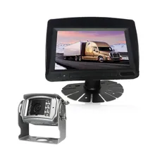 7 Moniteur de pouces avec caméra de recul numérique pour stationnement et marche arrière