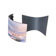 Maßgeschneiderte P1.86 flexible LED RGB-Bildschirm LED-Display Video-Wand weiches LED-Modul