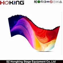 Módulo LED Flexible a Todo Color P4 para Pantalla de Publicidad Exterior Módulo Suave