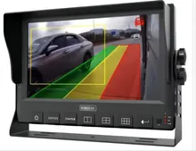 9 شاشة HD بوصة 6 نظام كاميرا تسجيل القناة Mdvr