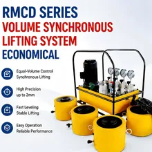 Sistema di sollevamento sincrono RMCD Design modulare Punti di controllo indipendenti Sistema di sollevamento sincrono RMCD Design modulare Punti di controllo indipendenti