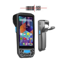 Komputer genggam Android seluler pemindai kode batang ponsel pembaca kode batang dengan printer