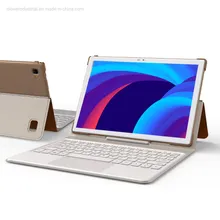 Tablet Android dengan Keyboard 10 Inci Tablet Pintar Pendidikan Android 64GB Tablet Memori PC