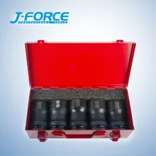 1'' 耐久性のある自動車修理工具 インパクトソケットセット