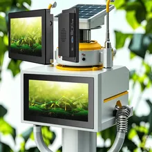 Computador Rk3566 Monitor Industrial Linux para Estação de Controle de Solo