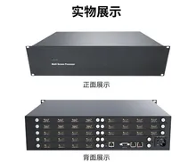 Màn hình LCD/LED Bộ xử lý dạng chữ thập Điều khiển chuyển đổi nhiều màn hình ngoài Giám sát ma trận giải mã mạng 8 trong 16 ngoài