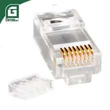 Geteknet Modüler RJ45 Bağlayıcı RJ45 Priz UTP Ethernet RJ45 Bağlantı CAT6 Kablo Bağlantısı