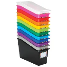 Boîte de rangement pour dossiers en PP personnalisée et colorée OEM