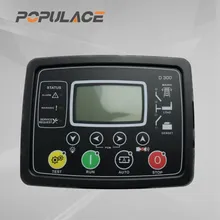 Controlador Remoto de Genset D300-MK3 Módulo de Painel de Controle de Início Automático do Gerador Controlador LCD