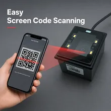 Edoo F45 Montagem Fixa 1d 2D Módulo de Scanner de Código de Barras Qr USB RS232 Motor Leitor de Código de Barras
