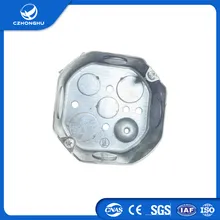 Thùng kim loại dẫn dây điện hình bát giác bằng thép, ngăn chứa cáp có hình dạng sâu, cán nguội