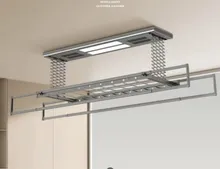 Elektrische Droogrek Inclusief Slimme Meertalige Ondersteuning en Eenvoudige Installatie Droogrek voor Ouderen