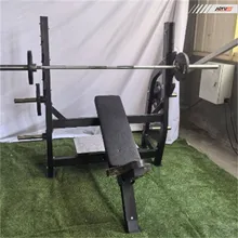 高品質のインクラインベンチプレスラック スチールフレーム付き