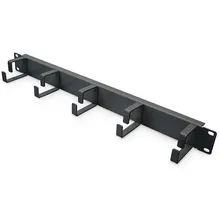 Kexint 1u 19 Zoll Kabel Minder Horizontal Rackmontage Kabelmanagement 5 Ringe Verdrahtungsmanager