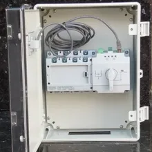 Interruttore di trasferimento automatico pannello generatore elettrico