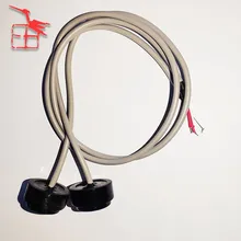 Sensore di flusso per contatore dell'acqua con calibrazione intelligente, compatibile con grande diametro e piccolo diametro