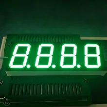 Tampilan LED Segmen Digit Hijau Murni 0.8 Inci 4 untuk Kontrol Kelembapan