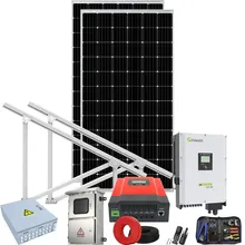 Hệ thống năng lượng mặt trời quy mô nhỏ cho xe RV, nông thôn, mái nhà đứng Hệ thống năng lượng mặt trời quy mô nhỏ cho xe RV, nông thôn, mái nhà đứng