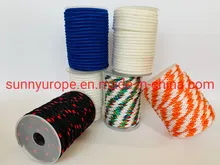 Bobine de corde en nylon solide tressée, corde en PP, corde en polyester tressée