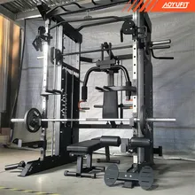 Alles-in-één Multi Gym Station Multifunctionele Trainer Smith Machine Squat Rack Gym Power Rack