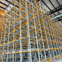Solusi Shuttle Cerdas Empat Arah dengan Teknologi Multi Deep Asrs untuk Rak Penyimpanan Pallet