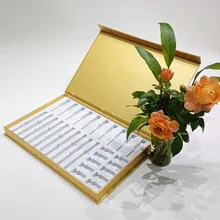 Caixa de Cor de Cosméticos Personalizada Caixa Conjunto Dura Personalizada Caixa de Presente