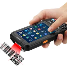 GPS Takibi Android 2D Barkod Tarayıcı Dayanıklı El Tipi WiFi Görüntü Tarayıcı Yazılımı Endüstriyel Sınıf Envanter PDA