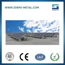 Sistema di montaggio per moduli solari supporto per pannelli solari facile vite di terra galvanizzata per solare Sistema di montaggio per moduli solari supporto per pannelli solari facile vite di terra galvanizzata per solare