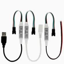 Kompakt 5V Mini LED Renk Kontrol Cihazı Dinamik Aydınlatma Efektleri için