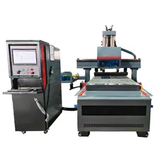 Fungsi Penggantian Alat Otomatis Carousel Atc untuk Router Ukir CNC Kabinet Dapur
