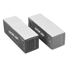 Regalo promozionale stampa di note adesive personalizzate forma contenitore memo carta adesiva blocco note