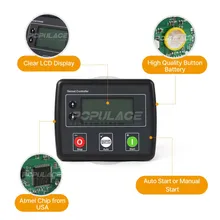 Dse4510 Painel de Controle do Módulo de Controle Eletrônico do Motor do Gerador Diesel Monitor de Parâmetros