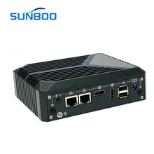 PC Mini Tanpa Kipas Kompak untuk Aplikasi Router Intel
