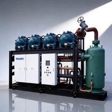 Unité de condensation de réfrigération avancée avec fonctionnalités de contrôle intelligent