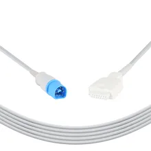 Kabel Antarmuka Sensor Kustom HP M-Lncs 8pin ke Masi 15pin SpO2 Kabel Sensor Mlncs SpO2