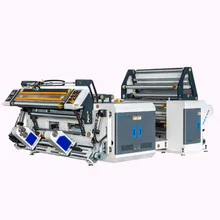 Snijmachine en inkjetcoderingmachine plus automatische wikkelaar voor non-stop codering