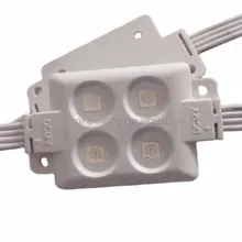 4 โมดูล LED RGB 1.44W 12V โมดูลไฟ LED สตริปสำหรับป้ายโฆษณา IP65 กันน้ำ