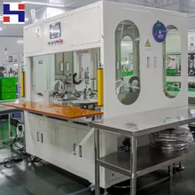 Macchina per la produzione di pacchi batteria per applicazioni Ess con classificazione delle celle e impilamento dei moduli