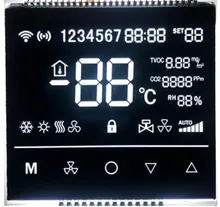 มิเตอร์วัดอุณหภูมิและความชื้นแบบกำหนดเอง แสดงผล 7-Segment จอ LCD