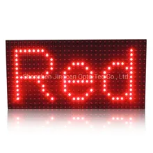 Prix direct d'usine Module LED extérieur DIP346 de couleur rouge unique