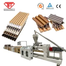 PVC-Wandverkleidung WPC-Plattenherstellungs-Extrusionsmaschine für Innenwandpaneele