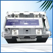 Module de régulateur de tension monophasé fiable avec contrôleur de puissance SCR