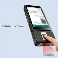 Андроид 4G Устойчивый беспроводной портативный ПДА 1d 2D Сканер QR-кодов мобильный терминал для данных Fap30 Сканер отпечатков пальцев