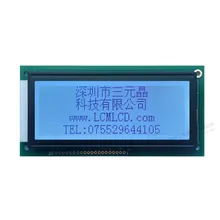 20 Pin 192*64 Layar LCD Grafis 8-Bit Modul Tampilan Monokrom FSTN Paralel