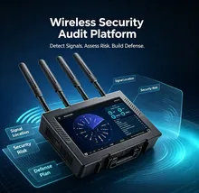 Sistema di rilevamento della sorgente di segnale wireless professionale