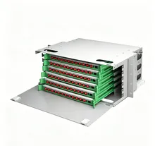 Struttura di Distribuzione in Fibra Leggera 6u per Fibra a Nastro Singolo