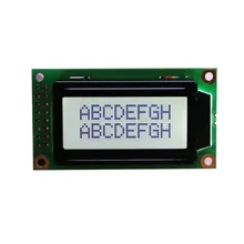 FSTN 긍정 8X2 문자 LCD 디스플레이 모듈 0802 COB LCD 모듈
